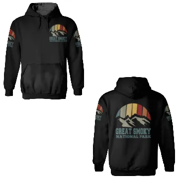 Discover great smoky mountain national park 3D Hoodies