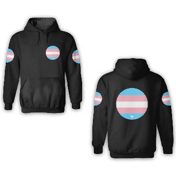 Discover Transgender Pride Flag 3D Hoodies