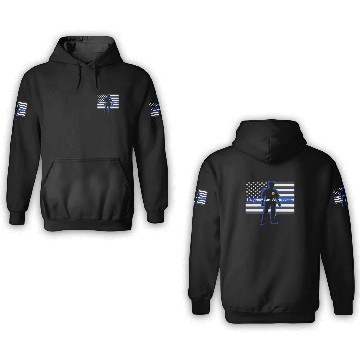 Discover I Support Law Enforcement 3D Hoodies