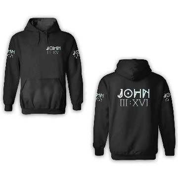 Discover John 3 16 3D Hoodies