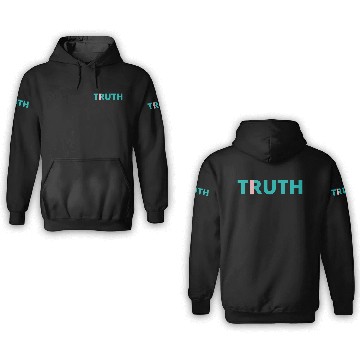 Discover I in Truth Single Word Design Self Reflective 3D Hoodies