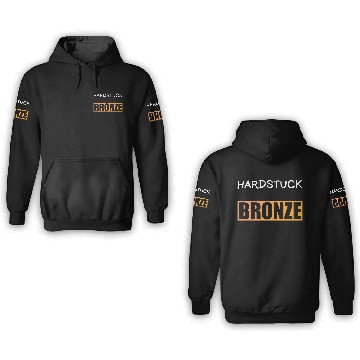 Discover Hardstuck Bronze 3D Hoodies