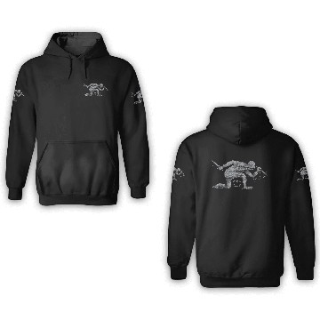 Discover Hunt Showdown Gator Legs Trait 3D Hoodies