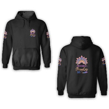 Discover Native American Indigenous Peoples Day 3D Hoodies