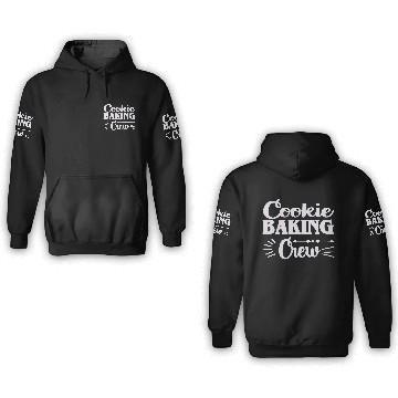 Discover Cookie Baking Crew 3D Hoodies