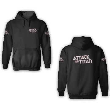 Discover attack for on titan 3D Hoodies