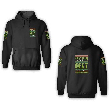 Discover Christmas Gift Festivus For The Rest Of Us 3D Hoodies
