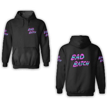 Discover bad batch merch 3D Hoodies