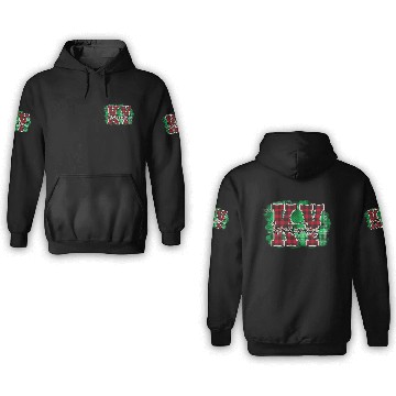 Discover Kentucky Leopard Christmas 3D Hoodies