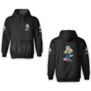Discover Bratz Cloe Portrait 3D Hoodies