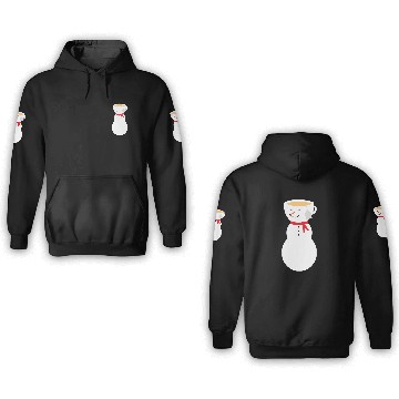 Discover Fros-TEA the Snowman Let It Snow frosty tea 3D Hoodies