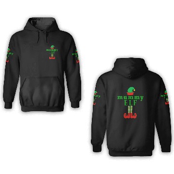 Discover Mummy Elf 3D Hoodies