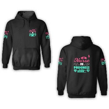 Discover Future Nurse Loading Cute Registered Nurse 3D Hoodies