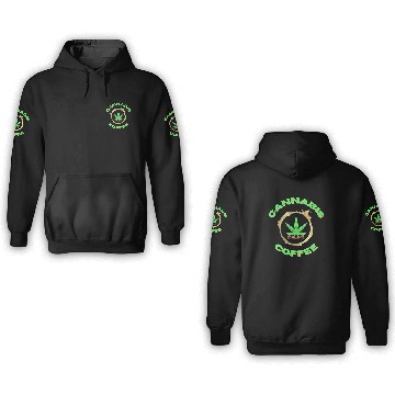Discover CANNABIS COFFEE Cannatees Tri blend 3D Hoodies