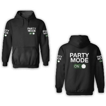 Discover Party Mode on Off Sequin 3D Hoodies