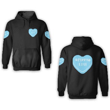 Discover Puppy Love 3D Hoodies