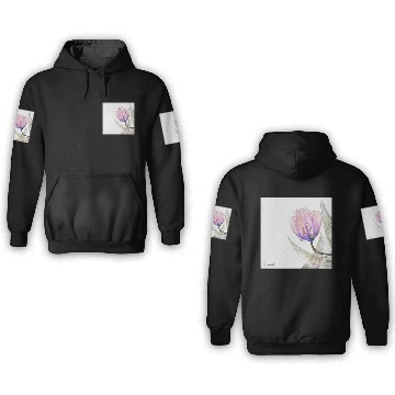 Discover Tulip | Floral Poster 3D Hoodies