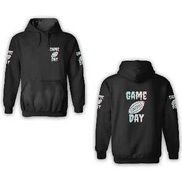 Discover Game day 3D Hoodies