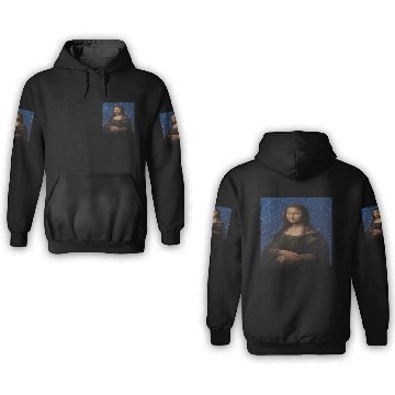 Discover Mona Lisa 3D Hoodies