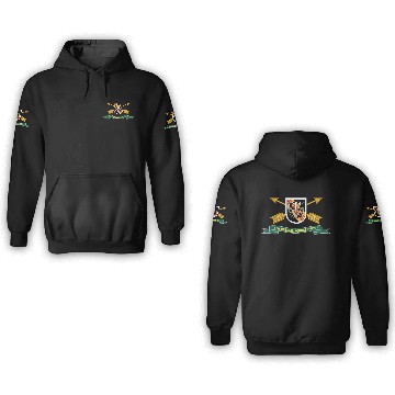 Discover Army 5th Special Forces Group Vietnam Flash 3D Hoodies