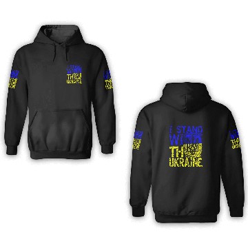 Discover I STAND WITH UKRAINE 3D Hoodies