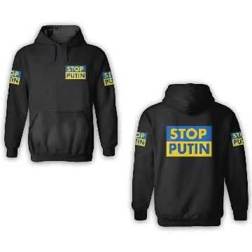 Discover Stop putin 3D Hoodies