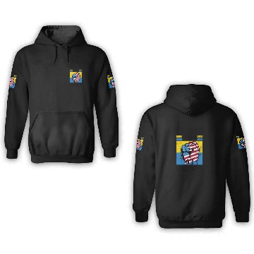 Discover I Stand With Ukraine 3D Hoodies