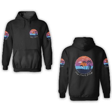 Discover Maya Beach Belize 3D Hoodies