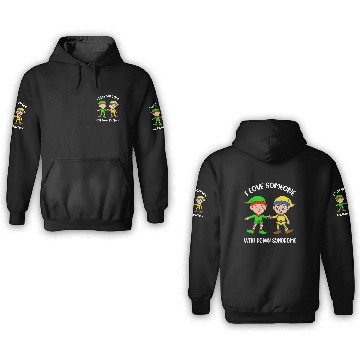 Discover Down Syndrome Funny Down Syndrome Awareness Gift Baseball Jackets 3D Hoodies