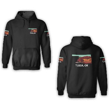 Discover Tulsa Oklahoma 3D Hoodies