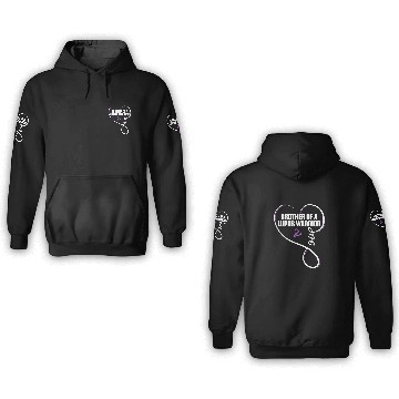 Discover Lupus Skilled Survivor Warrior design 3D Hoodies