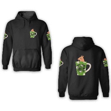 Discover Black magic coffee Classic 3D Hoodies