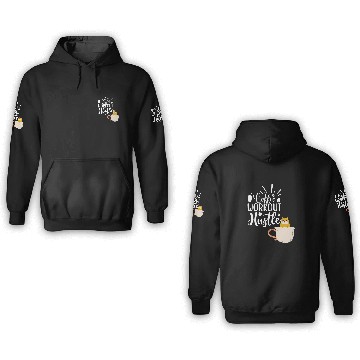 Discover Black magic coffee Classic 3D Hoodies
