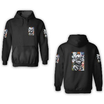 Discover Moon Knight comics 3D Hoodies
