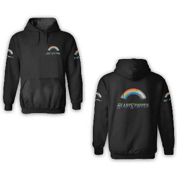 Discover Heartstopper Rainbow LBGTQIA+ Loading 3D Hoodies