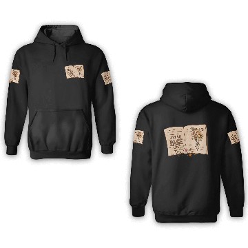 Discover Turn the page sublimation 3D Hoodies