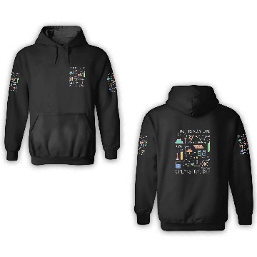 Discover Chemistry I Just Really Like Chemistry, Ok? 3D Hoodies