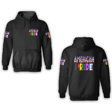 Discover American Pride - LGBTQ+ America Pride Month July 4 3D Hoodies