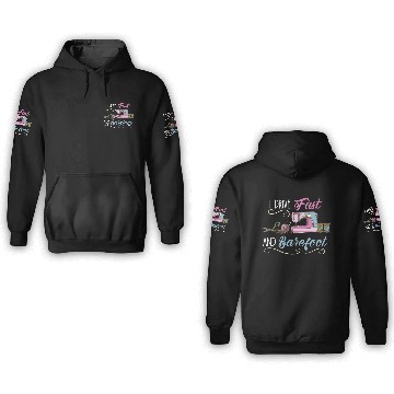 Discover I Drive Fast And Barefoot For Sewing Lover 3D Hoodies