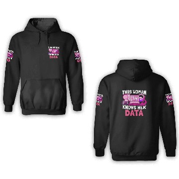 Discover Data Science Scientist Engineer 3D Hoodies