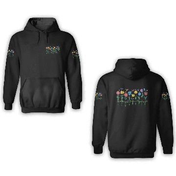 Discover Flowers And Butterflies 3D Hoodies