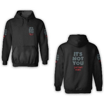 Discover I hate people 3D Hoodies