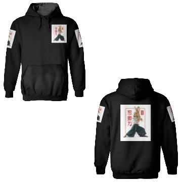 Discover Rabbit with katana Rabbit with katana gift inspira 3D Hoodies