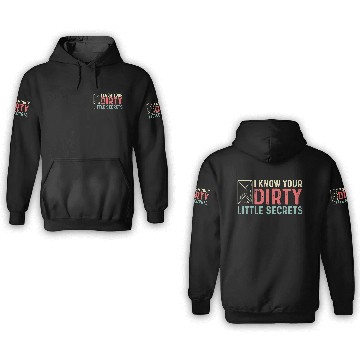 Discover Little Dirty Secrets Joker Gift 3D Hoodies