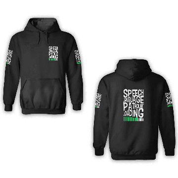 Discover Speech Therapy SLP Speech Language Pathologist 3D Hoodies