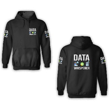 Discover Data Scientist Analyst Statistic Beginner Science 3D Hoodies
