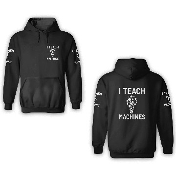 Discover Machine Learning Engineering Algorithm AI Beginner 3D Hoodies