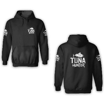 Discover Red Tuna Fish Bluefin Fishing Salad 3D Hoodies