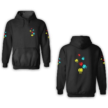 Discover Table tennis ping pong 3D Hoodies