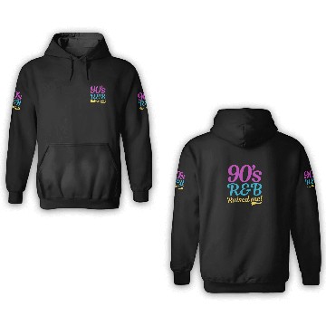 Discover I Love The 90s 90s R&B Raised Me 3D Hoodies